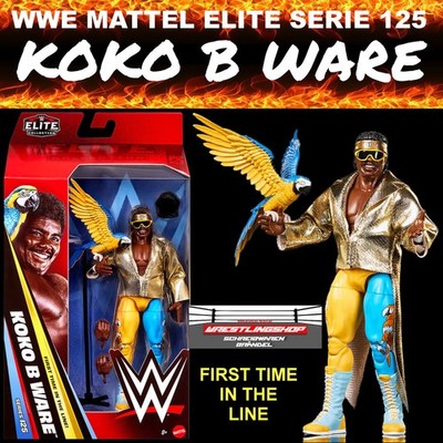 WWE MATTEL ELITE 125 KOKO B WARE WRESTLING ACTION FIGUR BASIC RAW SMACKDOWN WWF