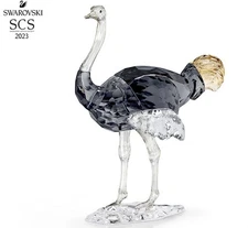 NIB 100% Authentic Swarovski SCS 2023 Ostrich Makena Crystal Figurine #5636302