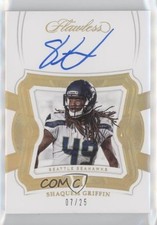 2018 Panini Flawless Rookie Signatures /25 Shaquem Griffin #RCS-SG Auto 5w7