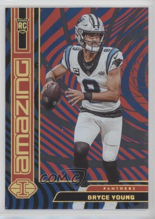 2023 Panini Illusions Amazing Red 7/75 Bryce Young #18 16wc