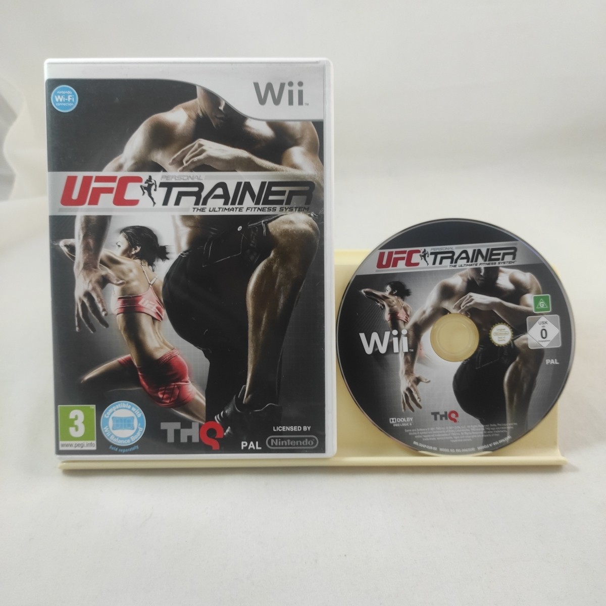 UFC TRAINER Nintendo Wii Case and Disc game