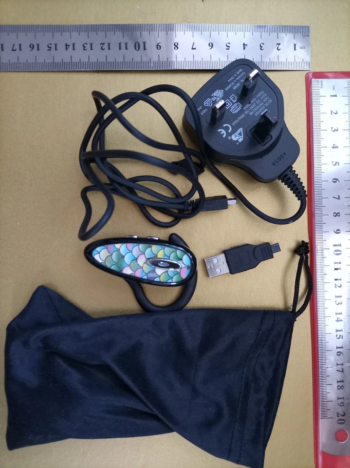 UNBOXED Jabra Classic Bluetooth Headset VGC power supply usb charger  - Image 3 of 3