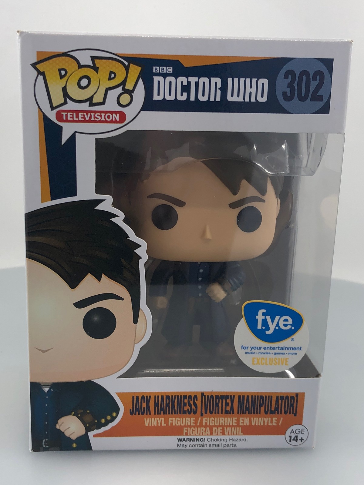 Funko Pop! Jack Harkness With Manipulator #302 Damaged Box See Pics