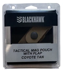 BLACKHAWK Tactical Mag Pouch w/Flap Coyote Tan "NEW"