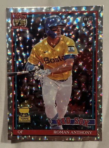 2026 Topps Series 1 Roman Anthony T91-71 Crackle Foil Boston Red Sox RC Rookie