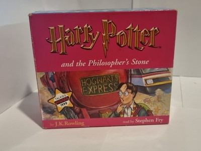 Harry Potter and the Philosopher's Stone Audio Book CD Read By Stephen Fry (CS3)