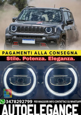 🔥Fari Anteriori Full LED – Jeep Renegade 2014–2021🔥
