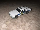 Vintage 1983 Hot Wheels Crack-Ups Diecast 1/64 White State Police Cruiser Car HK