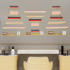 Wall Mounted Nail Polish Racks, Nail Polish Shelves, Nail Polish Display Rack