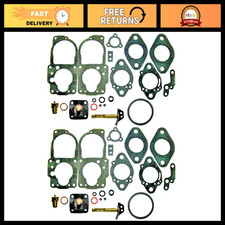Carb Rebuild Kit For Solex 34 Pdsit-2 Type 2 Bus 72-74 Dual Pair 1700cc