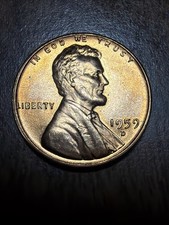 1959-D Lincoln Memorial Cent BU Brilliant Uncirculated Denver Mint