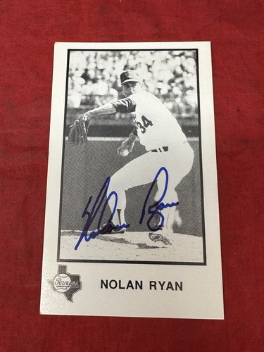 Nolan Ryan AUTOGRAPH & Card Lot Mothers Cookies Coca Cola Donruss King B Disc - Picture 2 of 9