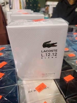 Lacoste L.12.12 White 3.3oz Men's Eau de Toilette