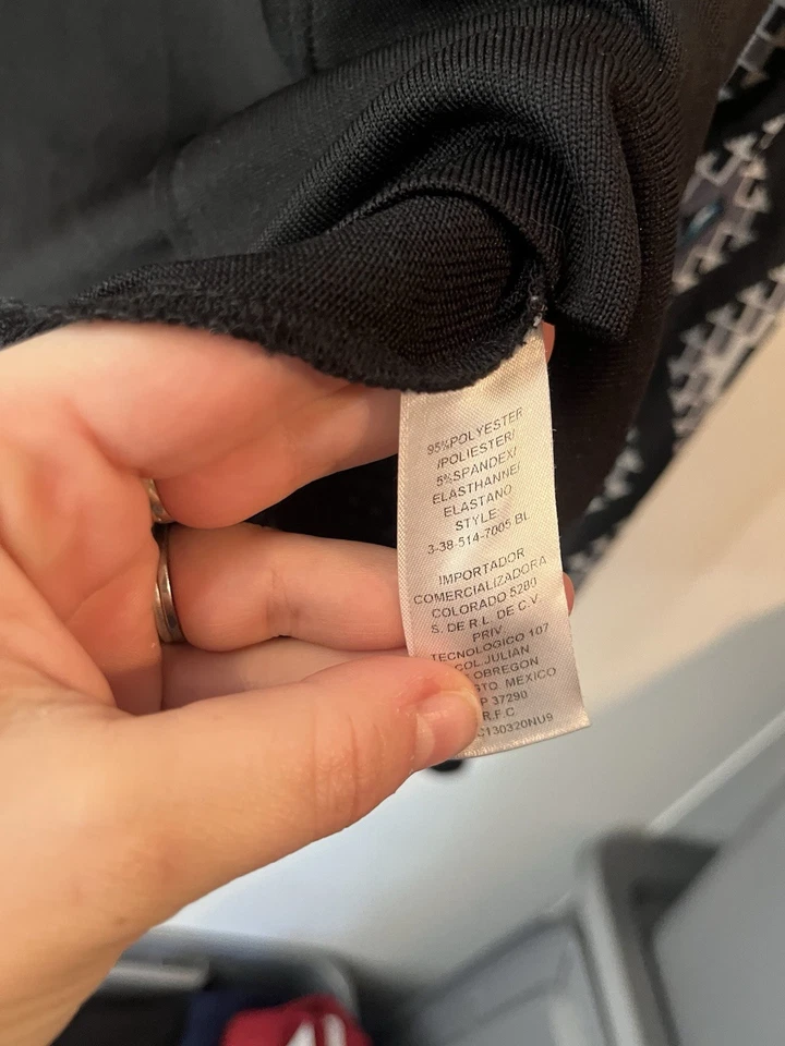 Sudadera Pullover Roper Western Azteca Mujer Mediana Capucha Cuello Negro Turquesa Foto 3 de 4