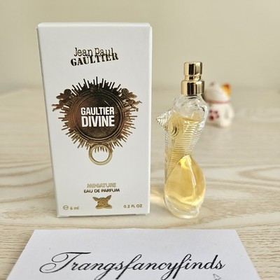 JEAN PAUL GAULTIER 52-4101未使用超美品 Jean Paul Gaultier Divine EDP Miniature 6mL 0.2oz NIB Authentic