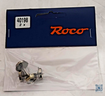 Roco HO 40198 DC NEM Standard Wheel Set 11mm (package of 2)
