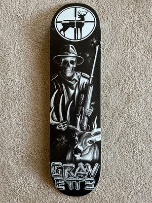 David Gravette TALES OF CREATURE 2 Creature Skateboards glow in the dark klem