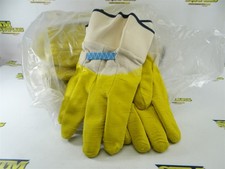 12 NOWYCH! PARY PRZEMYSŁOWYCH RĘKAWIC ROBOCZYCH POWLEKANYCH LATEKSEM 100% BAWEŁNĄ ROZMIAR: XL