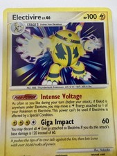 Pokemon Electivire 3/130 Holo Rare Diamond & Pearl Pokemon Lightly Played
