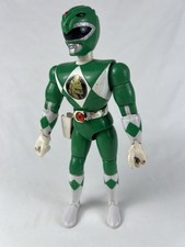 1993 Bandai Mighty Morphin Power Rangers Green Ranger 8" Action Figure 3E1