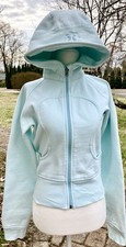 lululemon Light Blue scuba hoodie size 4