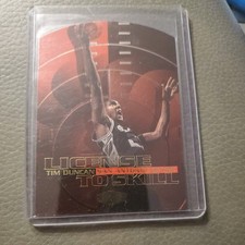 2000 Fleer Flair License to Skill #3 Tim Duncan - HOF NM-MT 