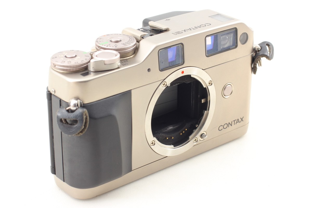 N MINT w/Case,Strap,Hood]Contax G1 Film Camera 90mm F2.8 tla140
