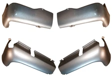 1961 Chevrolet Valance Under Bumper Pans Front & Rear 4 Piece Set