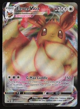Eevee VMAX SWSH087 Black Star Promo (Off Center) - NM