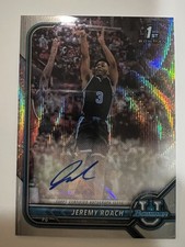 2022 Bowman U Chrome - Prospect Autographs Jeremy Roach Silver Wave /199