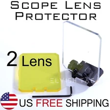 Sight Lens Protector For Airsoft Picatinny Rail Mount Prot. Scope Red Dot Sight