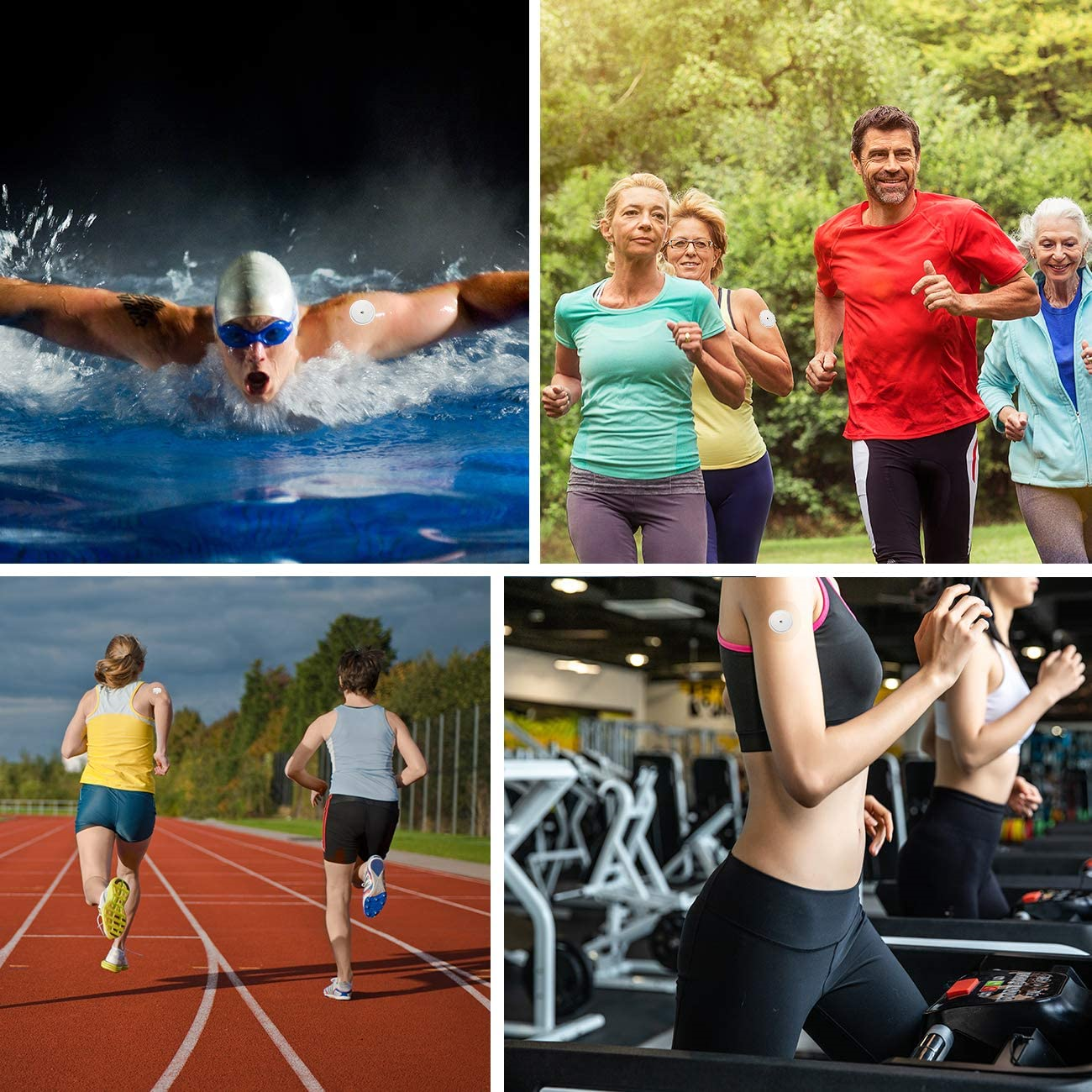 Sensor Covers Waterproof Freestyle Libre 2 Adhesive Patches Transparent Durable For Sale Online Ebay