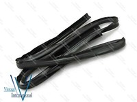 Passend FüR Lambretta Schwarz Gummi Seitenverkleidung Set LI SX TV DL GP Roller