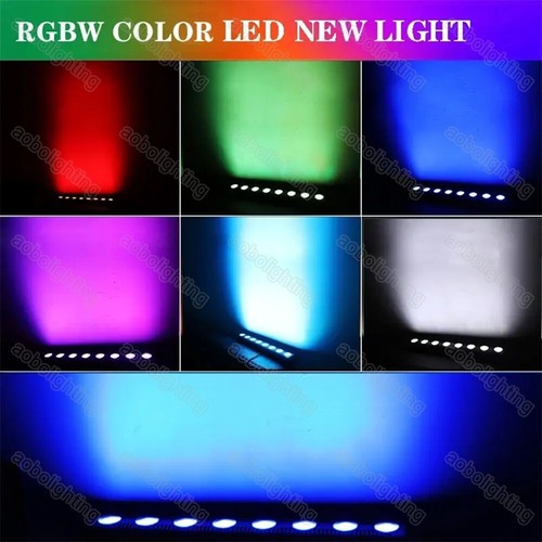 8LED RGB Music Strobe LED Par Light DJ Disco Wash Lights DMX512 Wash Lamp Stage - Picture 2 of 4
