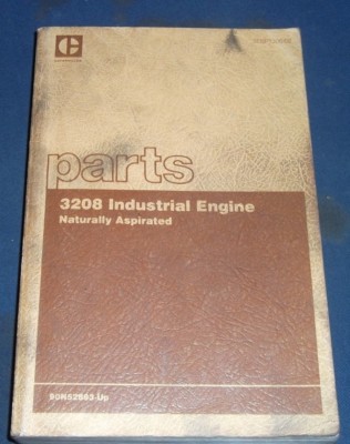 CAT CATERPILLAR 3208 INDUSTRIAL ENGINE PARTS MANUAL S/N 90N52893-UP SEBP1306