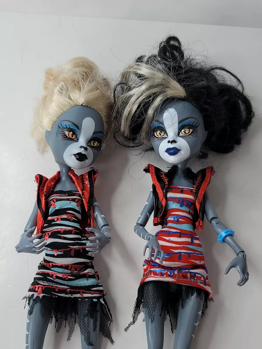 Monster high meowlody clearance and purrsephone dolls