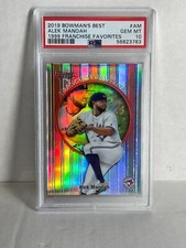 2019 Bowman's Best rookie Franchise Favorites PSA 10 refractor rc  alek manoah