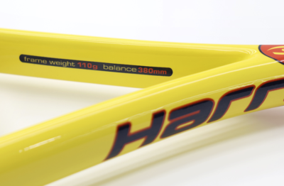 Raquette De Squash Harrow Vapor 110g – 14x19, Jaune, Neuve Avec étiquette – Chine