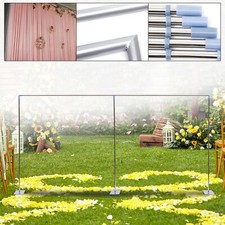 NEW 10x20ft Wedding Party Backdrop Stand Pipe Kit Curtain Frame Telescopic