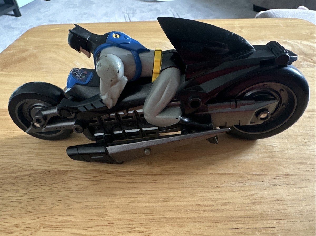 90s Batman On Motorcycle Friction Toy Tm And DC Comics G3439