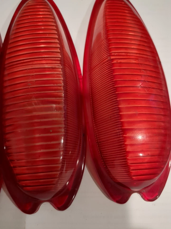 LENTE LUZ TRASERA DERECHA USADA PORSCHE 356-A 356-B 356-C 3260 SWF ALEMÁN Foto 3 de 4