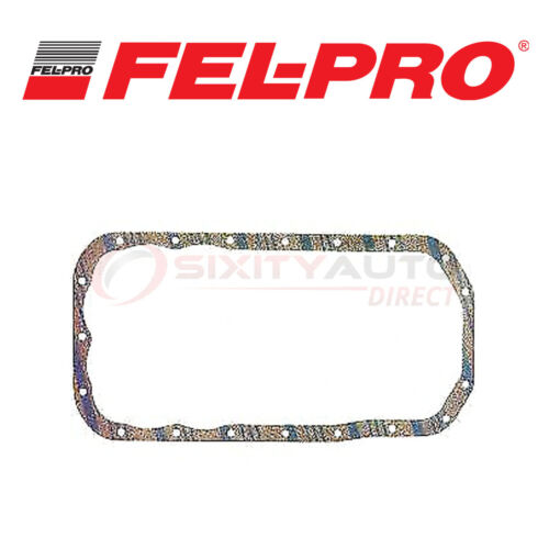 Fel Pro Oil Pan Gasket Set for 1988-1992 Mazda MX-6 2.2L L4 - Engine Sealing ri