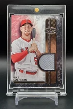 2016 Topps Tier One Relic #T1R-KC Kole Calhoun Game Used Memorabilia /399 Angels