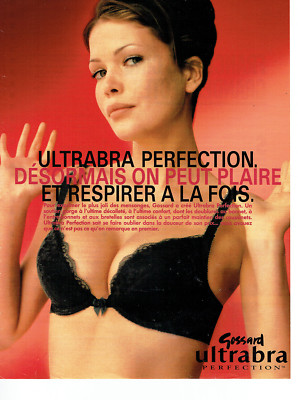 Werbung Advertising 078 1995 Unterwäsche BH Gossard Ultrabra