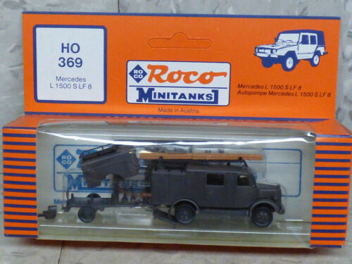 Roco Minitanks (NEW) 1/87 WWII German Mercedes L1500 LF8 Fire Truck  Lot #2523K - Picture 1 of 3