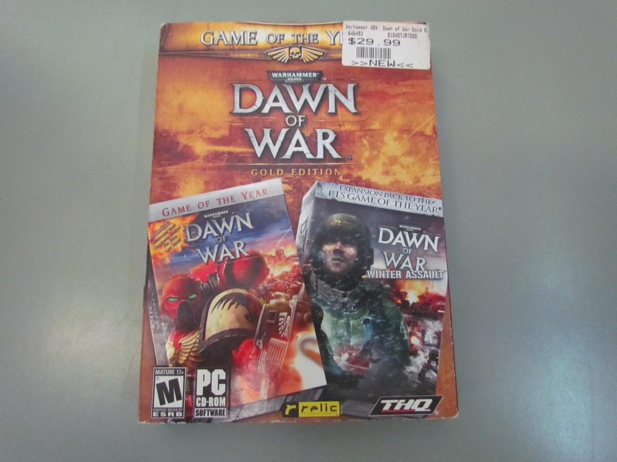 PC - Dawn Of War + Dawn Of War Winter Assault For Windows - Warhammer 40.000 EUR 9,95 - DE