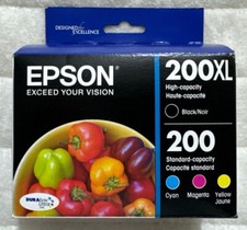 Epson 200XL Black 200 Cyan Magenta Yellow T200XL-BCS T200XL120 T200520 2027 