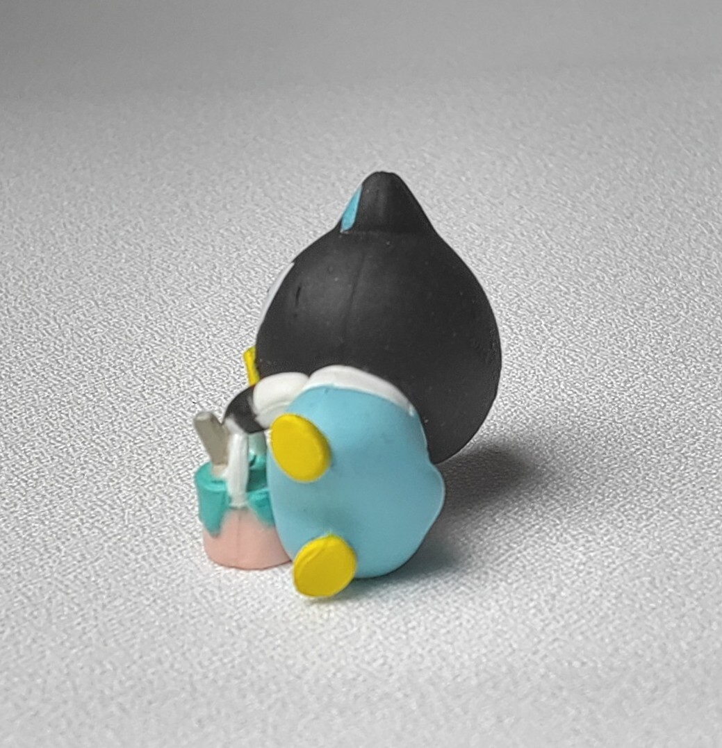 Bad Badtz-Maru Sanrio Paint Figure Japanese Gacha Toy Takara