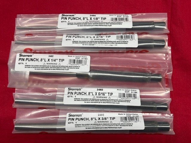 rmse0824Aaページ 248E Drive Pin Punch, 3/8