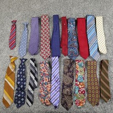 Mens Tie Lot Floral Geometric Striped Paisley Formal Business Work Office Career